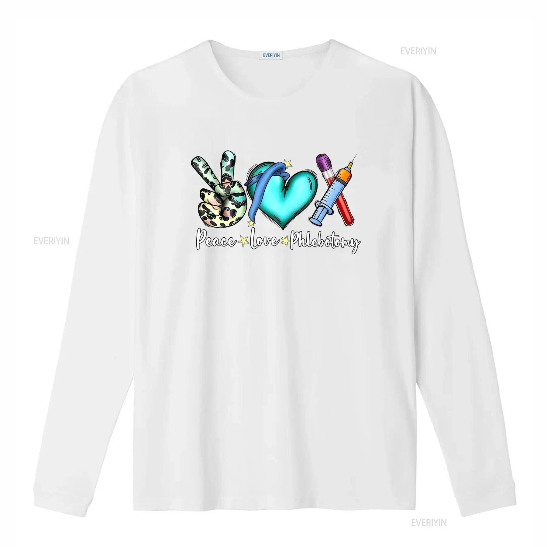 Peace Love Phlebotomy T Shirt  – Medical Lab Design Bewertung und Preis