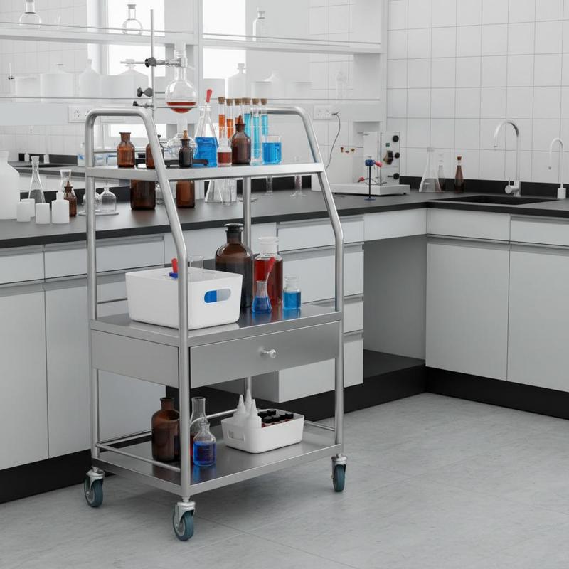 Medical Trolley 23.6x15.7x33.4 – Medical Lab Design Bewertung und Preis